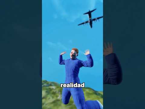 ¿Podría Un Trampolín Atraparte Desde Un Avión? 🤔
