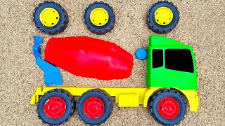 Mencari Dan Merakit Mobil MOBILAN Truk Molen Besar, Beko, Crane, Forklift, Slender, Tayo dan Pesawat