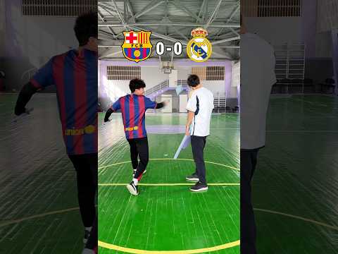Visca Barca Or Hala Madrid❓#barcelona #halamadrid #viralvideo #challenge