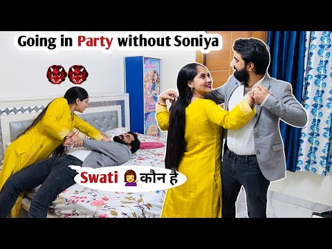 Going in party without Soniya Prank on wife | Prank Gone Wrong 😡 | Epic reaction