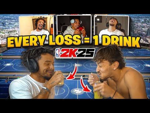 NBA2K25 Park But Every Loss = 1 Drink