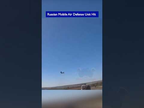 Russian Air Defense Team Targeted by a Hornet Drone