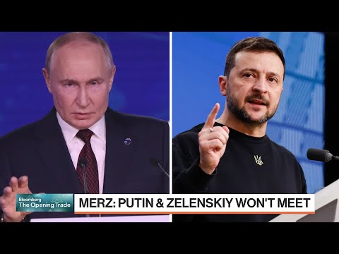 YouTube video thumbnail: Putin and Zelenskiy Unlikely to Meet, German Chancellor Says