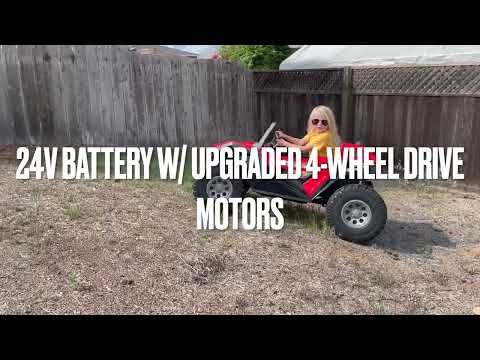 R&G Toys - 24V AWD Buggy Electric Ride On Kid Car Power Wheels