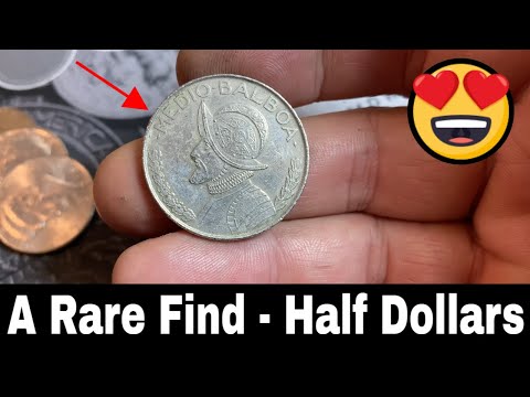 A Rare Find Searching Half Dollars for Silver Coins