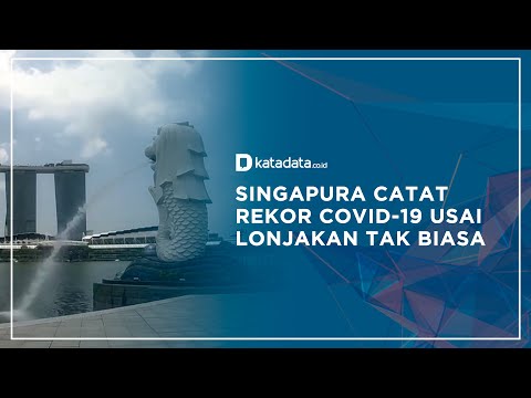 Singapura Catat Rekor Covid-19 Usai Lonjakan Tak Biasa | Katadata Indonesia