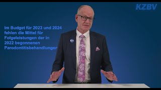 Martin Hendges zu Parodontitis-Therapie und Folgen des GKV-FinStG auf die zahnärztliche Versorgung