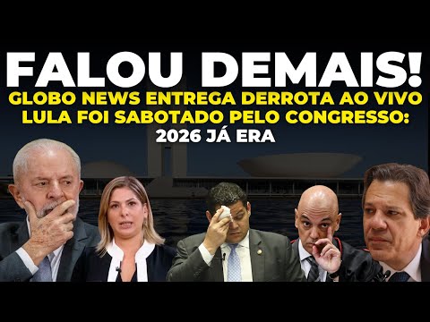 😱 Daniela Lima FALA DEMAIS e assume: Lula foi sabotado - 2026 já era