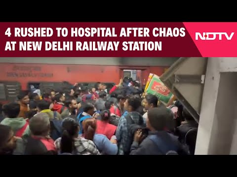 Delhi Railway Station | 4 Fall Unconscious After Kumbh Rush Triggers Chaos At Delhi Railway Station
