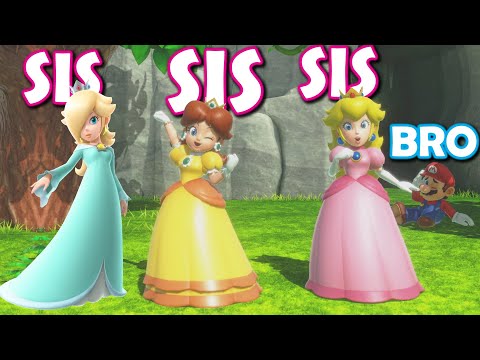 Mario Party Jamboree but it's 1 vs 3... (She has 3 controllers)