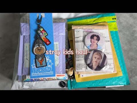 Stray Kids Haul Before the dominATE Concert~!!! 🖤❤️