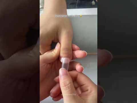 Nail Art !! Expectation vs. Reality. 😅 #nails #nailart #naildesign #beautyhacks #fyp