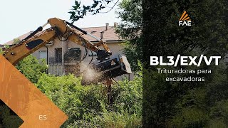 Vídeo - FAE BL3/EX/VT - BL3/EX/SONIC - La trituradora forestal con tecnología Bite Limiter