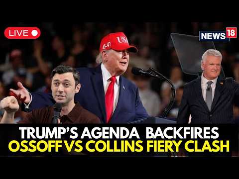 US MIDTERMS LIVE | Georgia Senate Showdown: Jon Ossoff And Mike Collins Face Off Ahead Of Nov 3