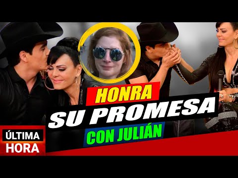 Maribel Guardia honra su promesa con Julián: de ser buena madre.