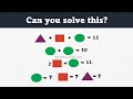 Geometry Math Puzzle Solutions