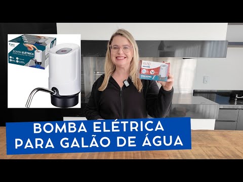 BOMBA ELÉTRICA PARA GALÃO DE ÁGUA | Review - Vale a pena?