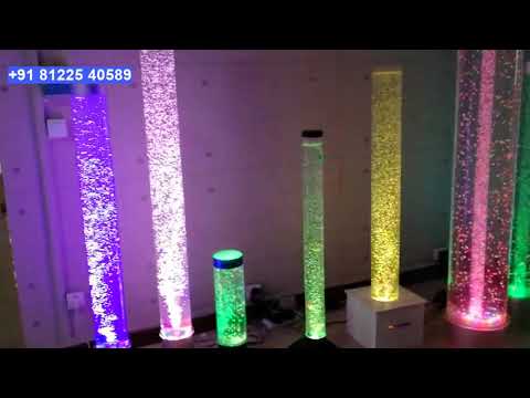 Water Bubble Standee Pillar Decor India +91 81225 40589