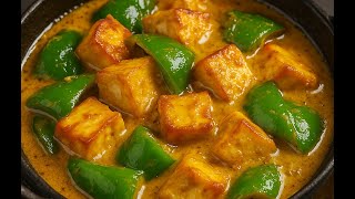 নিরামিষ পনির রেসিপি | Paneer Capsicum Bengali Recipe | Veg Paneer Curry | Niramish Paneer recipe
