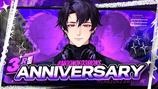 【#MOONOFD3MONS】MIKAZUKI ARION'S 3RD ANNIVERSARY! ✨