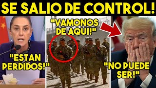 CAOS TOTAL! TRUMP PIERDE A EJERCITO DE EU, MEXICO LO ACABO. TODO LE SALE MAL. HOY