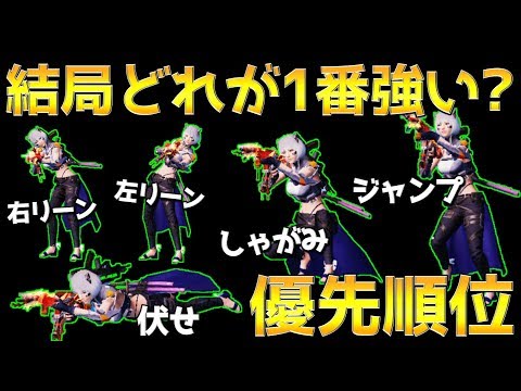 【荒野行動】キャラコンを使いこなせない方必見！場面ごとの使い分け方や優先順位を徹底解説◎