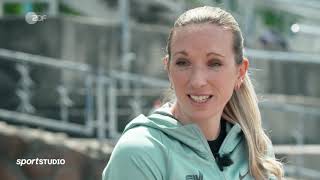 Vogelperspektive  - Kristina Vogel trifft Hürdenläuferin Cindy Roleder