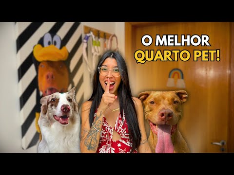 Tour Imperdível: O Novo Quarto dos Cachorros Ficou Incrível!