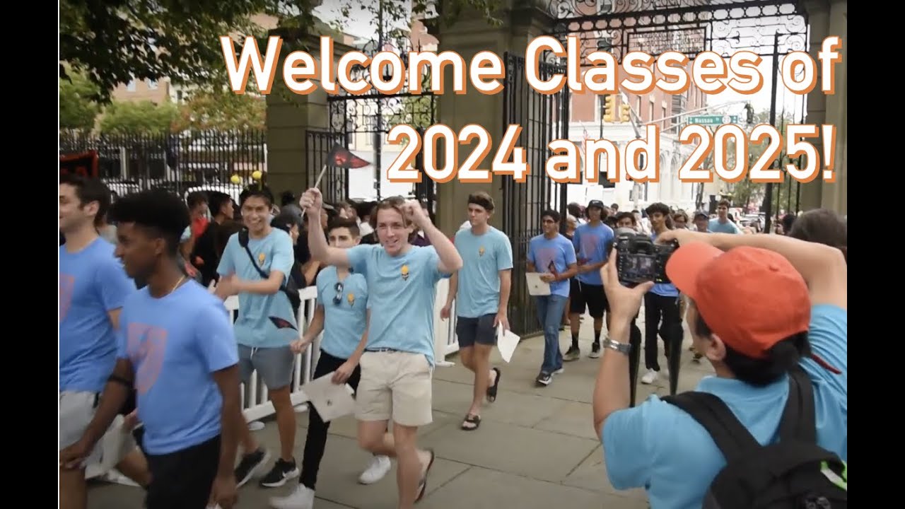 Princeton welcomed the Classes of 2024 and 2025 to campus with the tradition of Opening Exercises and the Pre-rade. Click to watch.