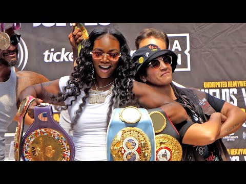 DISRESPECT?! Claressa Shields vs Lani Daniels • UNDISPUTED HEAVYWEIGHT FACE OFF