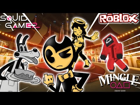 BENDY PLAYS MINGLE IN SQUID GAME 2! (BATIM Roblox Squid Game 2)