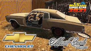 Chevrolet Monte Carlo Restoration - Car Mechanic Simulator 2021 - Drag Racing DLC