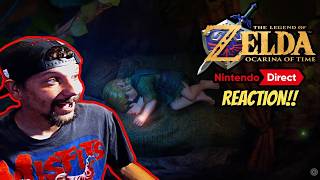 OCARINA OF TIME REMAKE TRAILER REACTION