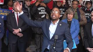 Senator Myrie Speaks at Rally for SUNY-Downstate