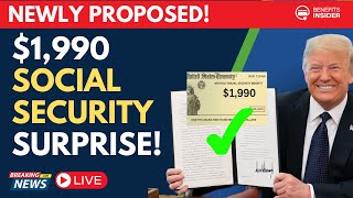 CBO Proposes $1,990 Social Security PAY CHECKS for ALL Beneficiaries