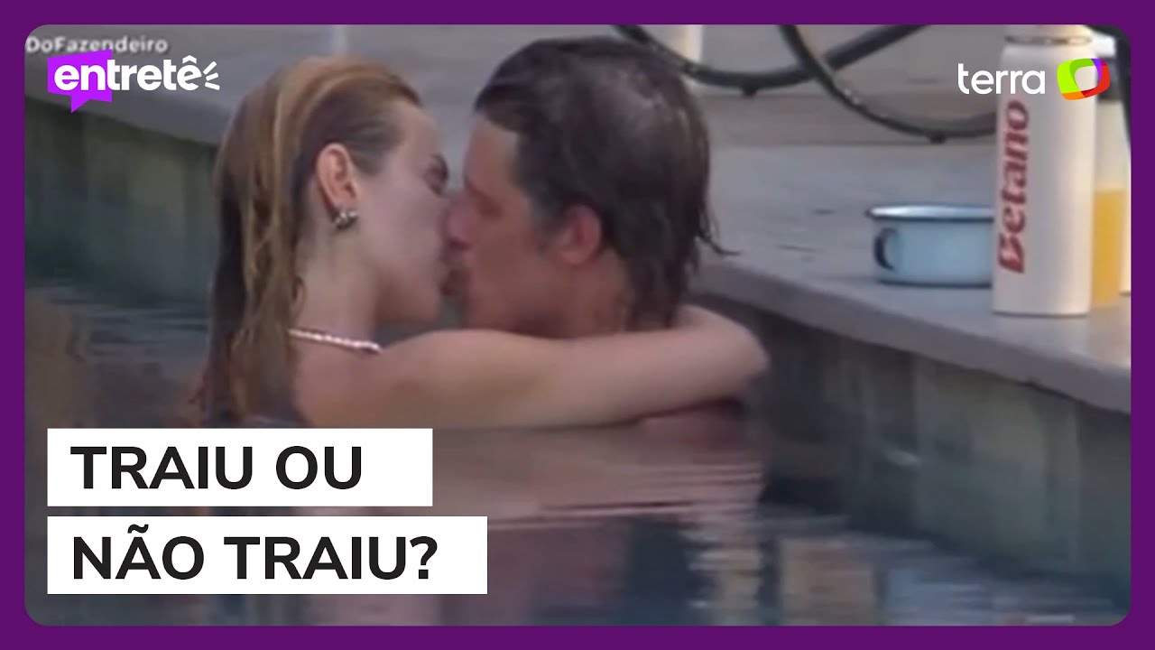 Polêmico beijo de Maria e Matheus em A Fazenda 17 divide opiniões no Sala de TV  TV Online Polêmico beijo de Maria e Matheus em A Fazenda 17 divide opiniões no Sala de TV