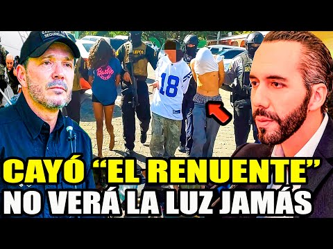 DIOS MÍO CAYÓ ALIAS "EL RENUENTE" P4NDILLERO DE LA MS-13😱 BUKELE PIDE PRISIÓN POR SIEMPRE 🤬