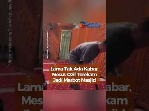 Lama Tak Ada Kabar, Mesut Ozil Terekam Jadi Marbot Masjid #mesutözil #marbotmasjid #shortsvideo