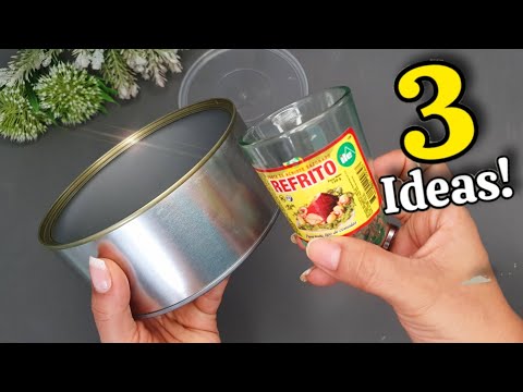 Transformando Materiales de Desecho ♻️ en ¡5 IDEAS GENIALES😱 que te Sorprenderán! SIN GASTAR de más!