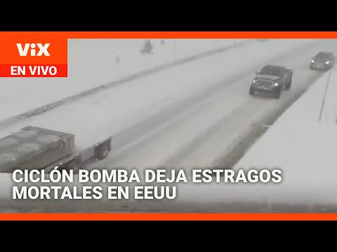 Ciclón bomba deja estragos mortales en varios estados de EEUU| La Voz de la Mañana