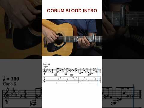 That Oorum Blood Riff Hits Different 🎸 | Dude Movie | #Shorts | Guitarbuddy