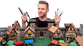 I made a Medieval City... for HOBBY STORAGE!