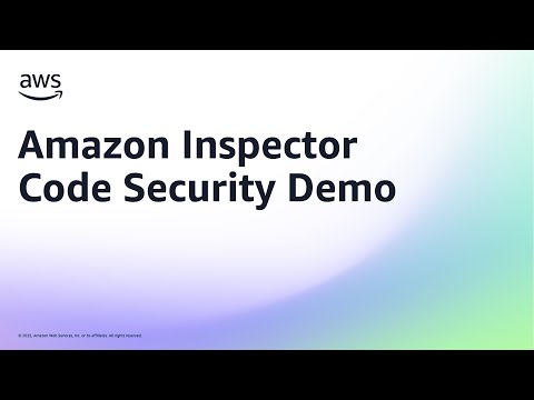 Amazon Inspector Code Security Demo | Amazon Web Services