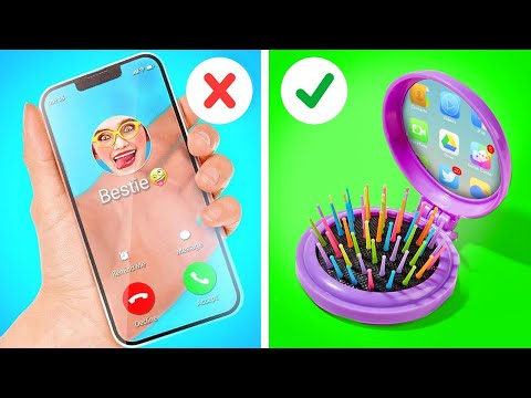 ULTIMATE PHONE HACKS |Upgrading Your Phone with DIY Accessories That Look Expensive By 123GO!Genius