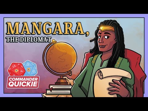 New White Card Draw! Mangara, the Diplomat | Core Set 2021(MTG M21) | Commander Quickie