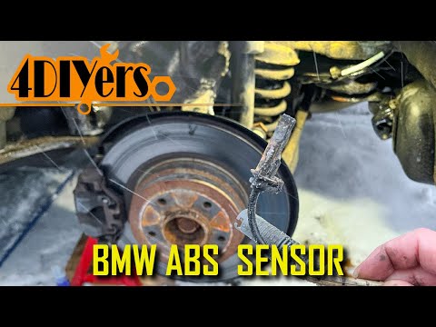 How to Change the Rear ABS Sensor on a BMW E90 E91 E92 E93