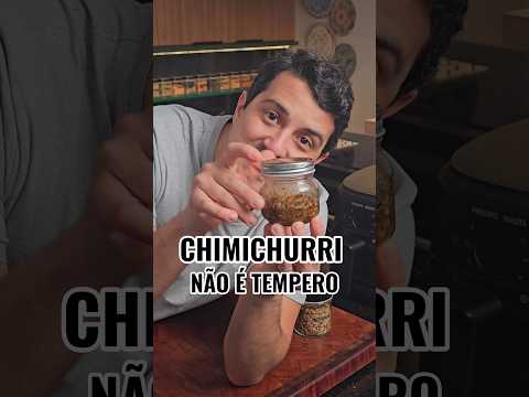Sabia que <strong>chimichurri</strong> não é tempero nem especiaria? #<strong>chimichurri</strong>