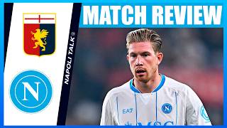 Kevin De Bruyne Super Sub gets Allegri's first win | Napoli vs Genoa | Match Analysis