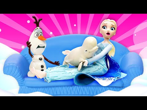 A Boneca Anna e o Livro de Feitiços no Baile de Ano Novo. Vídeo Infantil