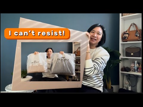 1st UNBOXING for 2025! COACH EMPIRE BAGS 40% OFF!